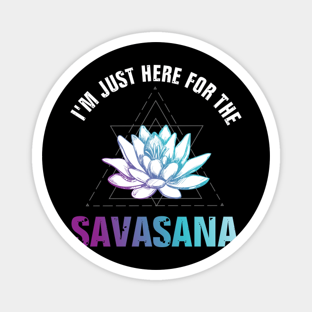 Savasana Magnet by Yogi Bryan